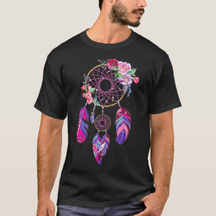Camiseta Dreamcatcher for Women Girls Boho Drecher Catcher