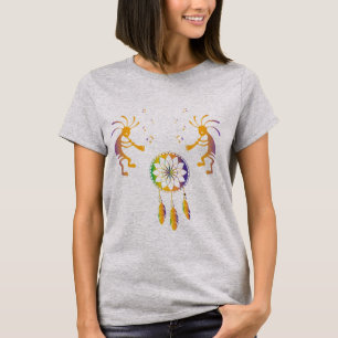 Camiseta Dreamcatcher Native American Kokopelli