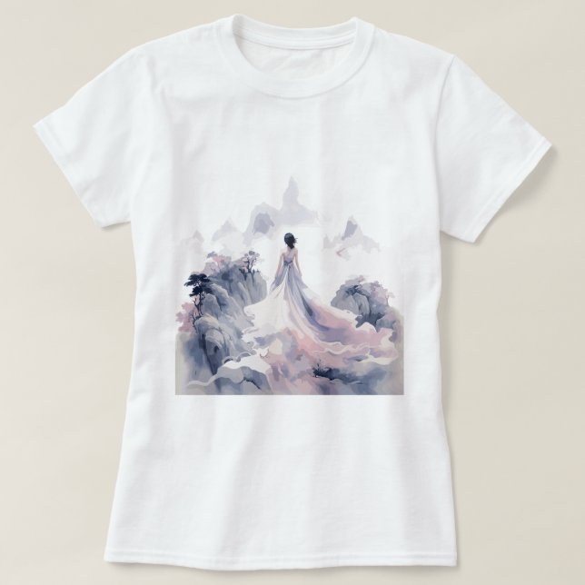 Camiseta Dreamcolor Watercolor Vress (Frente do Design)
