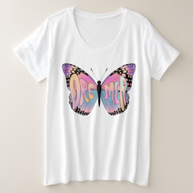 Camiseta Dreamer Butterfly Vibes (Frente do Design)
