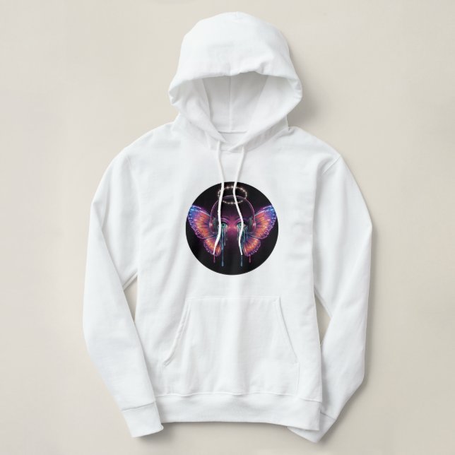 Camiseta Dreamfly Fones de ouvido Hoodie ✨ 🎧 (Frente do Design)