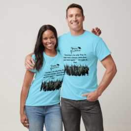 Camiseta Dreams Take Flight horizonte azul