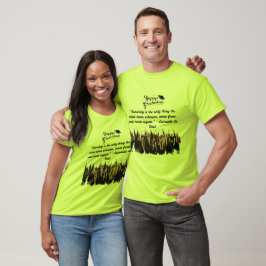 Camiseta Dreams Take Flight segurança verde