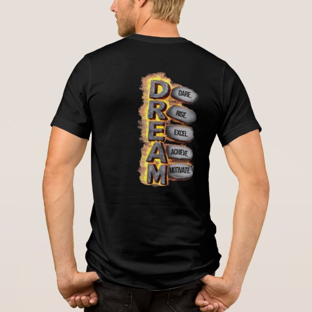 Camiseta "Dreamscape Big, Sleep Deeper" - Surreal Dreamscap (Verso)