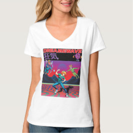 Camiseta DREAMWAVE-狂気 (A tradução para o português é exatam
