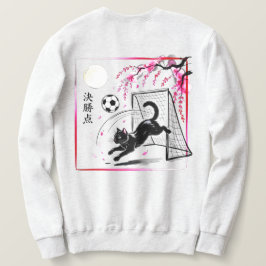 Camiseta Dreamy Cherry Blossom Cat Soccer for japaness art