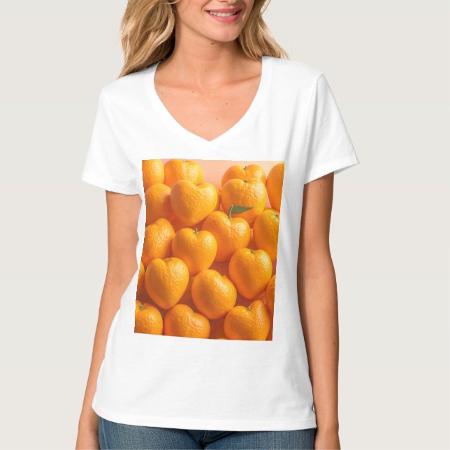 Camiseta Dreamy Citrus Heart (Frente)