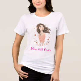 Camiseta Dreamy Floral Mulher