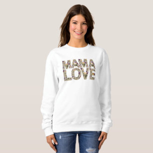 Camiseta Dreamy Mama Love Tipografia