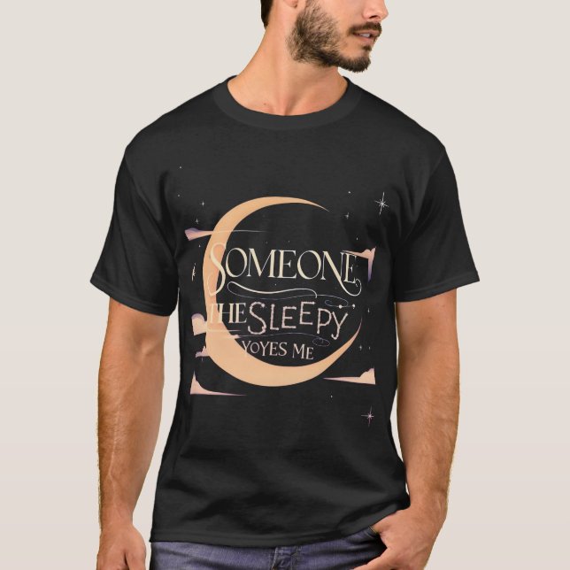 Camiseta Dreamy Moon & Stars - Alguém Que Me Oculta (Frente)