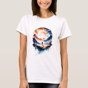 Camiseta Dreamy Nomad Em Selvagem Luminosa