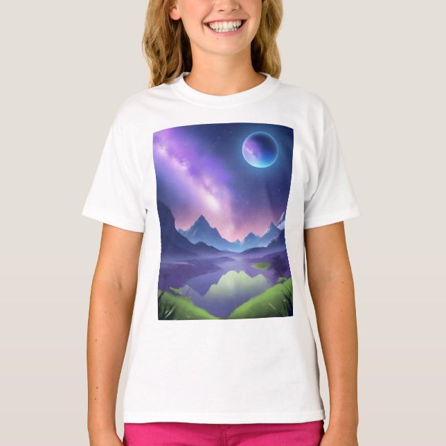Camiseta Dreamy Starry Night (Frente)