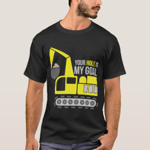 Camiseta Dredger Heavy Equipment Excavator Operator Dirty W