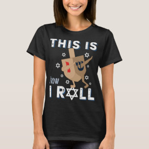 Camiseta Dreidel Menorah Funny Hanukkah Deu Isto É Como Eu
