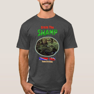 Camiseta Drenagem do SWAMP-TRUMP 2020 masculino