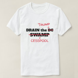 Camiseta Dreno engraçado a fossa do trunfo
