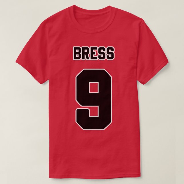 Camiseta Drew Brees TShirt - 3 (Frente do Design)