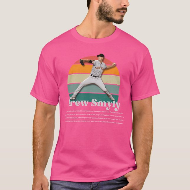 Camiseta Drew Smyly Vintage Vol 01 (Frente)