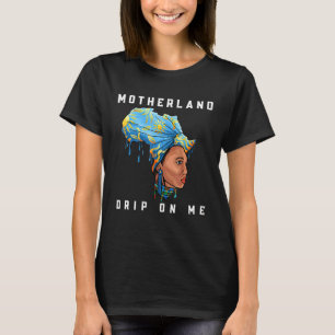 Camiseta Dri, Rainha Ebony Negra-Americana