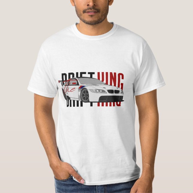 Camiseta Drifting Machine – Speed & Smoke t shirte  (Frente)