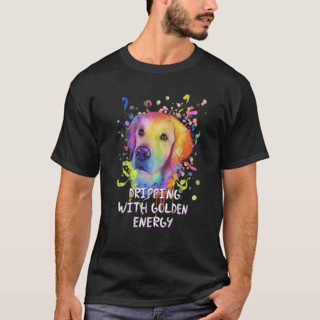 Camiseta Drill com Ouro Energy Ouro Retriever 1 (Frente)