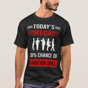 Camiseta Drill de Exposição de Previsão Hoje