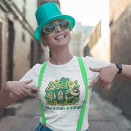 Camiseta Drink Drank Drunk Funny St Patrick's Day Beer