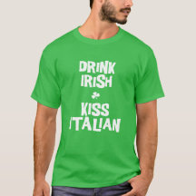 Camiseta Drink Irish Kiss Italian Verde