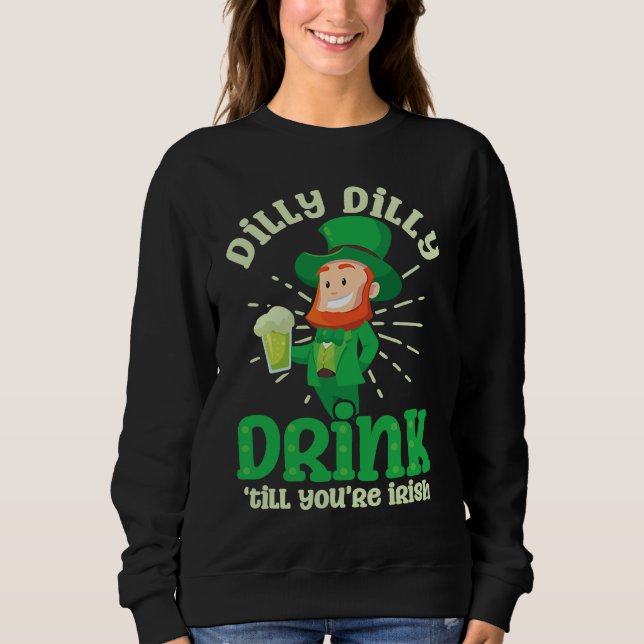Camiseta Drink Until Irish  St Patricks Day (Frente)