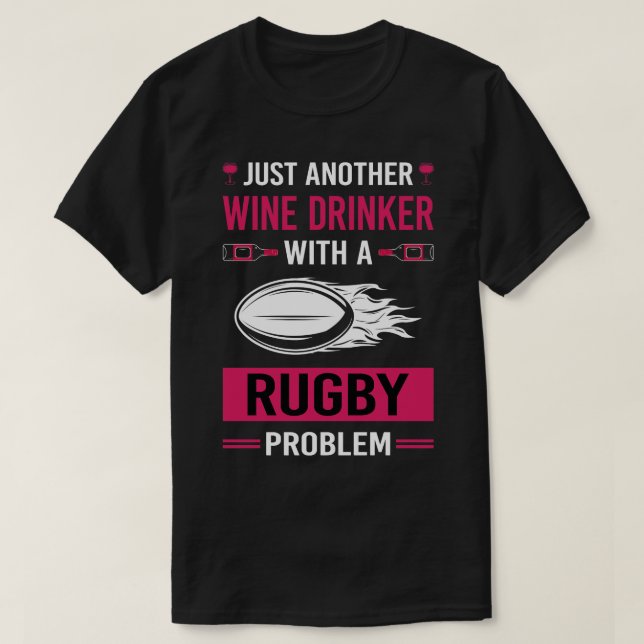 Camiseta Drinker de Vinho (Frente do Design)