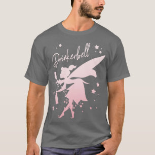 Camiseta Drinkerbell Bebendo Funny Fairy Women Party