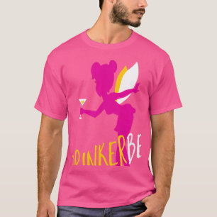 Camiseta Drinkerbell - Divertido Bebendo Engraçado