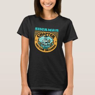 Camiseta Drinkers Diários Da América Sherman Tx Capítulo