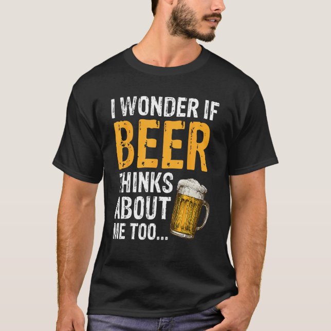 Camiseta Drinking Humor Beer  Alcohol  Adult Men Women (Frente)