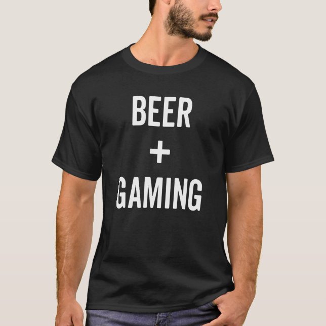 Camiseta Drinking Saying Drinker Gaming Graphic Beer Cool G (Frente)
