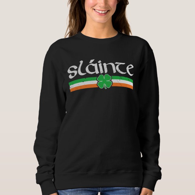 Camiseta Drinking Slainte Cheers Good Health Ireland Men Wo (Frente)