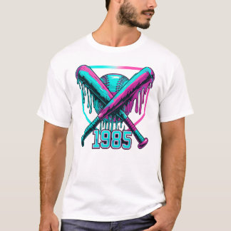 Camiseta Drip de beisebol para meninos Sorvete Drip Jovens