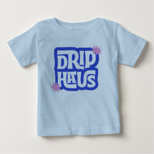 Camiseta Drip Haus – Logotipo Retro Divertido