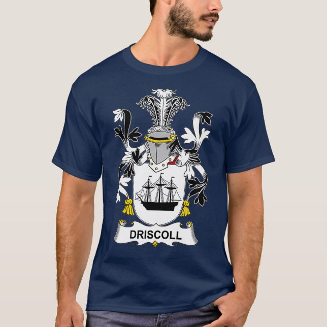 Camiseta Driscoll Casaco de Armamento para o Foco Familiar (Frente)