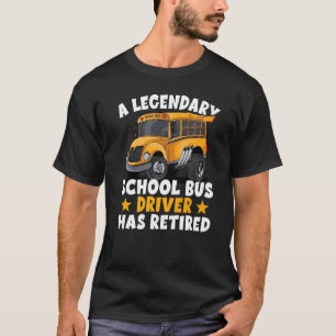 Camiseta Driv de Ônibus Escolar com Presente para Reforma d
