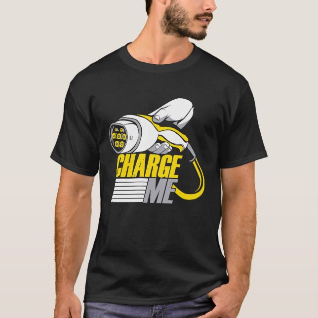 Camiseta Drive Electric Cars EV Electric Vehicle (Frente)