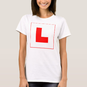 Camiseta Driver De Aprendiz L-Plate / Bachelorette Hen Nigh