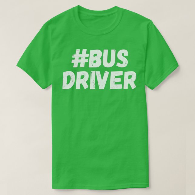 Camiseta Driver de barramento 4 (Frente do Design)