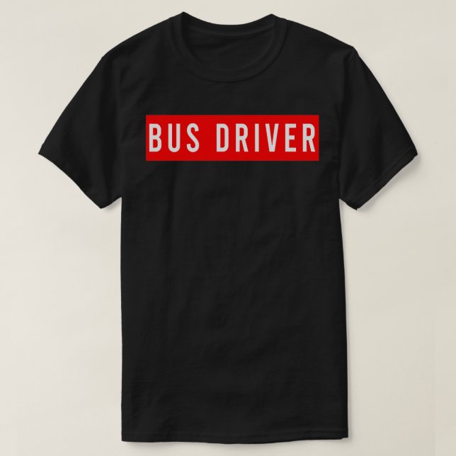 Camiseta Driver de barramento 55 (Frente do Design)