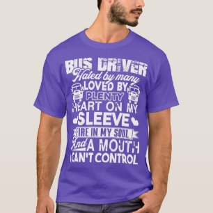 Camiseta Driver De Barramento De Barramento Odiado Por Muit