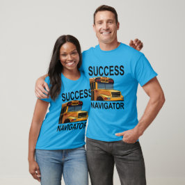 Camiseta Driver de Barramento Escolar do Navegador de Êxito