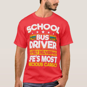 Camiseta Driver de barramento escolar fornecendo Lifex27s m