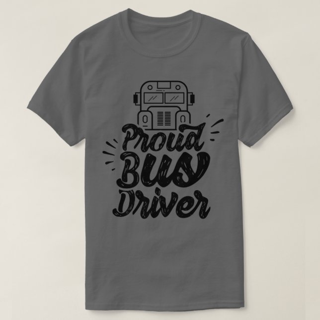 Camiseta Driver de Barramento Ortográfico 3 (Frente do Design)