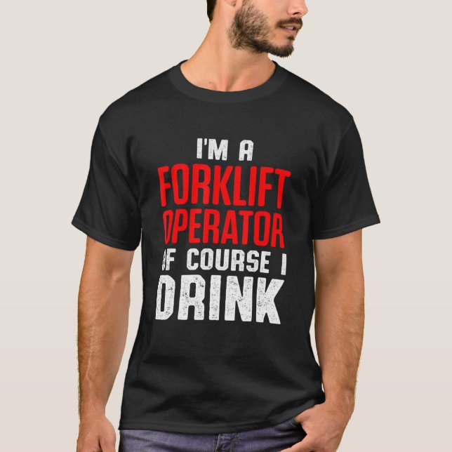 Camiseta Driver de Bebida do Operador de Emissor 8 (Frente)
