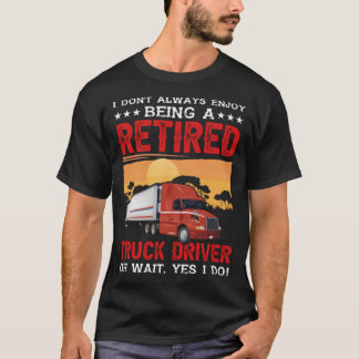 Camiseta Driver de caminhão aposentado